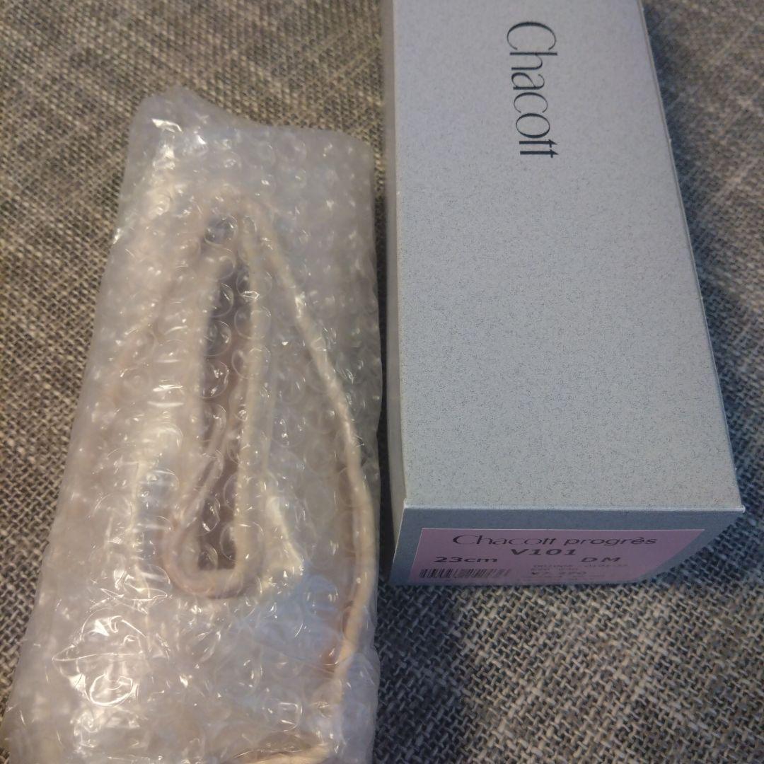 【新品】Chacott progrès V101 23cm DM トゥシューズ