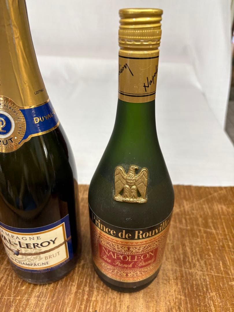 古酒　ブランデー ナポレオン brandy シャンパン　ワイン　デュヴァルルロワ