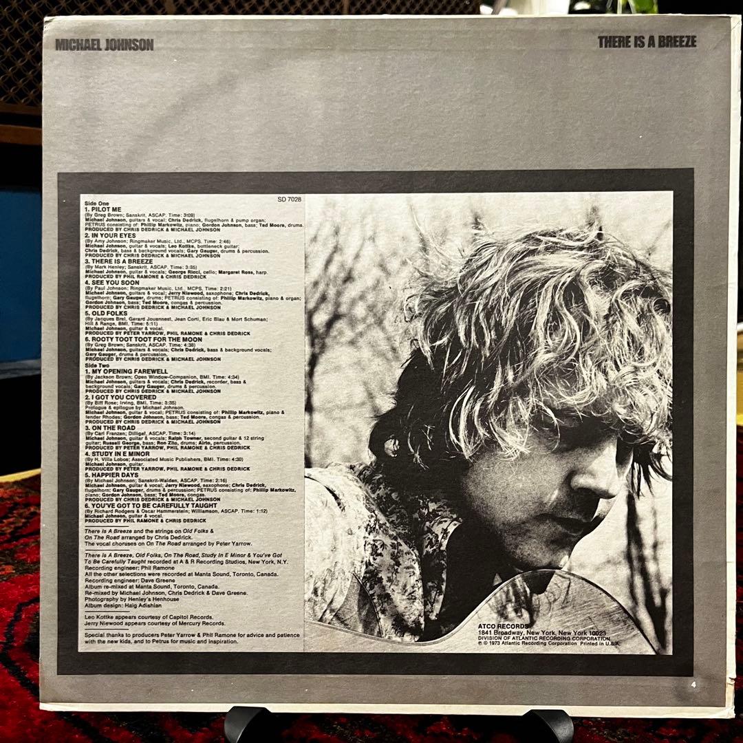 洋楽 Michael Johnson There Is A Breeze US OG
