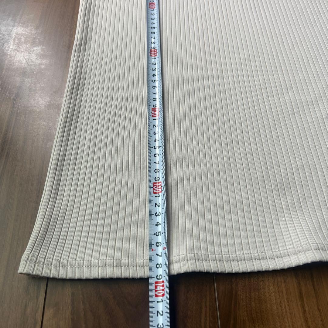 【全骨格細見え】2WAYリブタンクワンピース 40