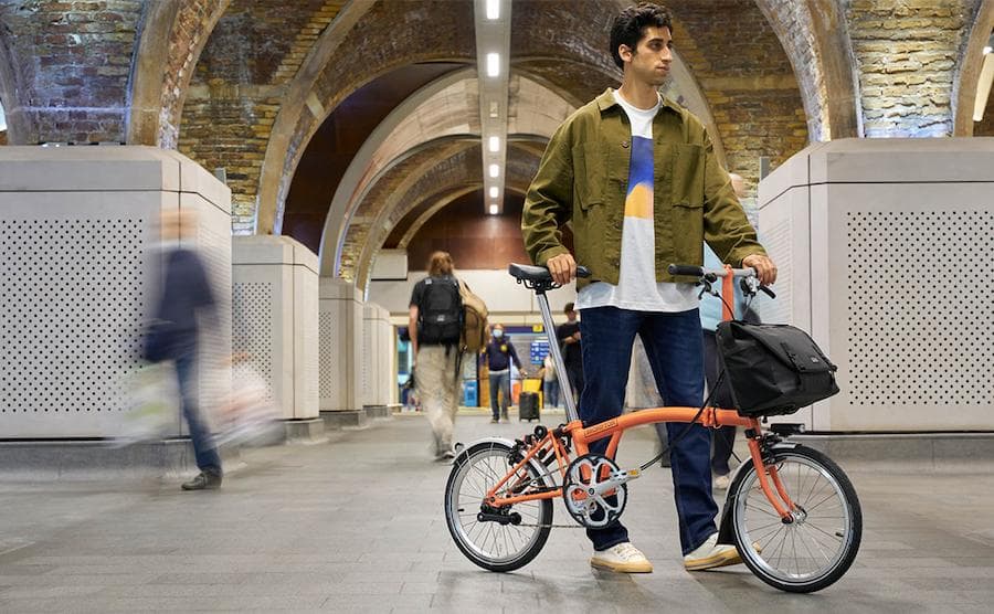 【Brompton】C-Line Explore 2022年 ファイアーコーラル