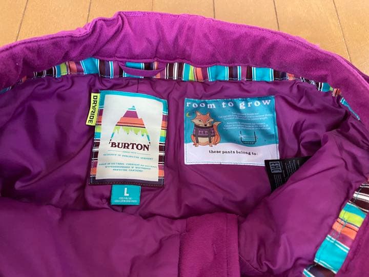 BURTON・KIDSウェアー・Lサイズ上下セット