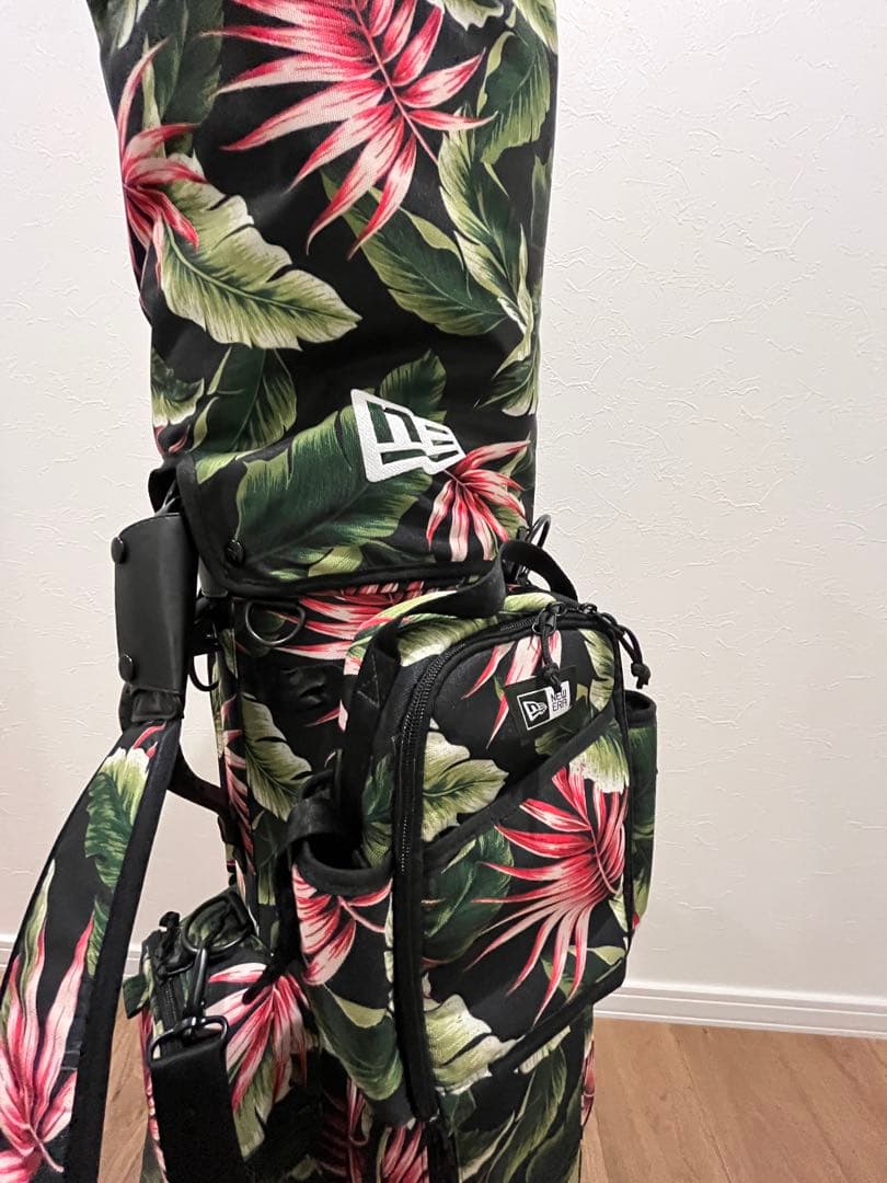 希少レア 美品NEW ERA ボタニカル柄 キャディバッグ 完売品