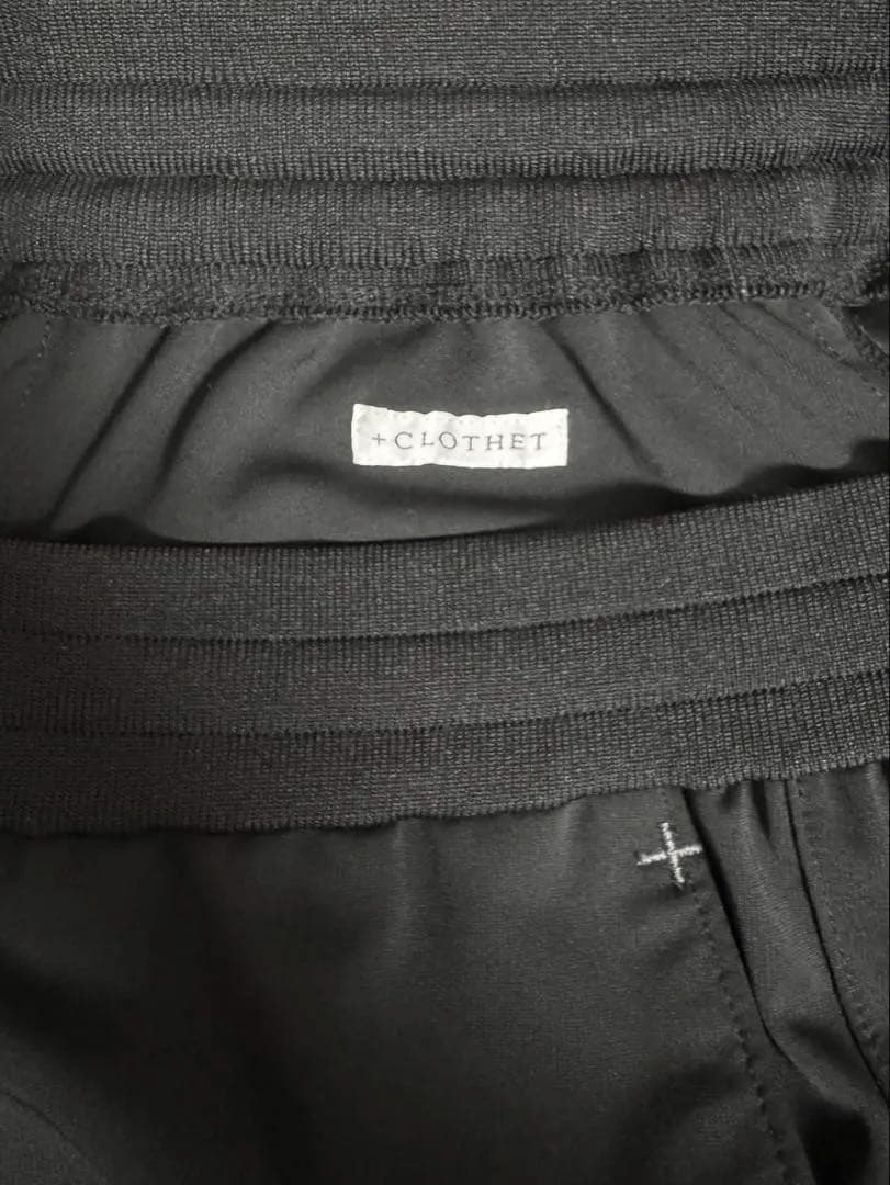 +CLOTHET マットツイスト ダブルジャージ