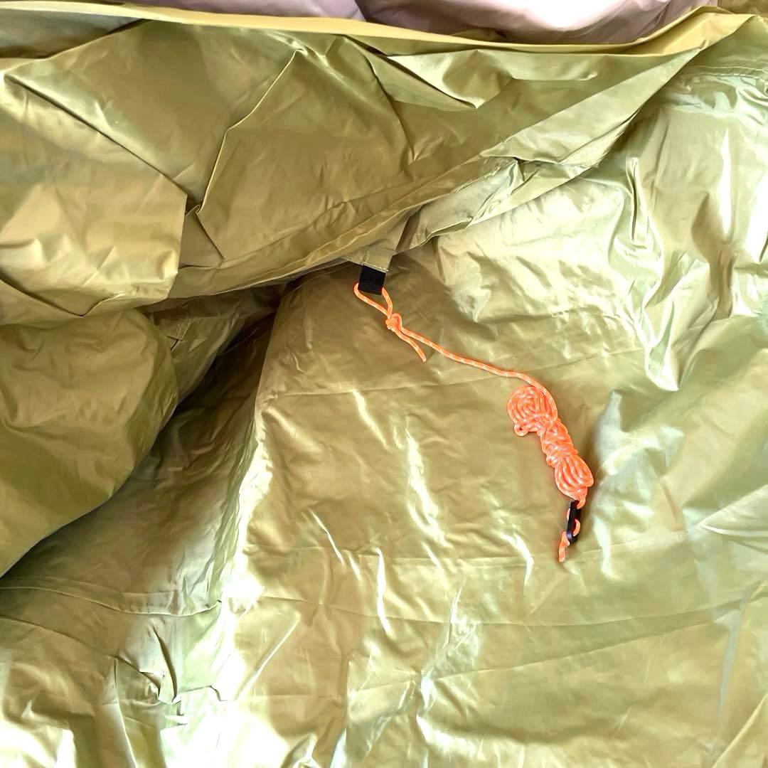 【未使用品】2ルームドームテント green stage キャプテンスタッグ