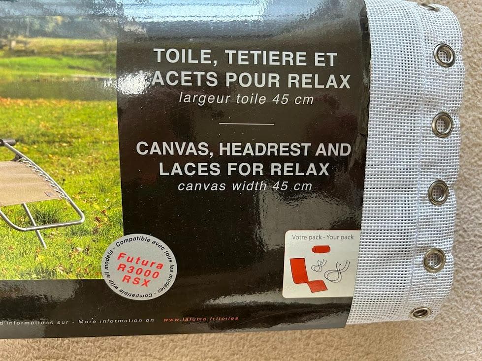 Lafuma　ラフマ　シート　交換用　RSX　RSXA　ホワイト