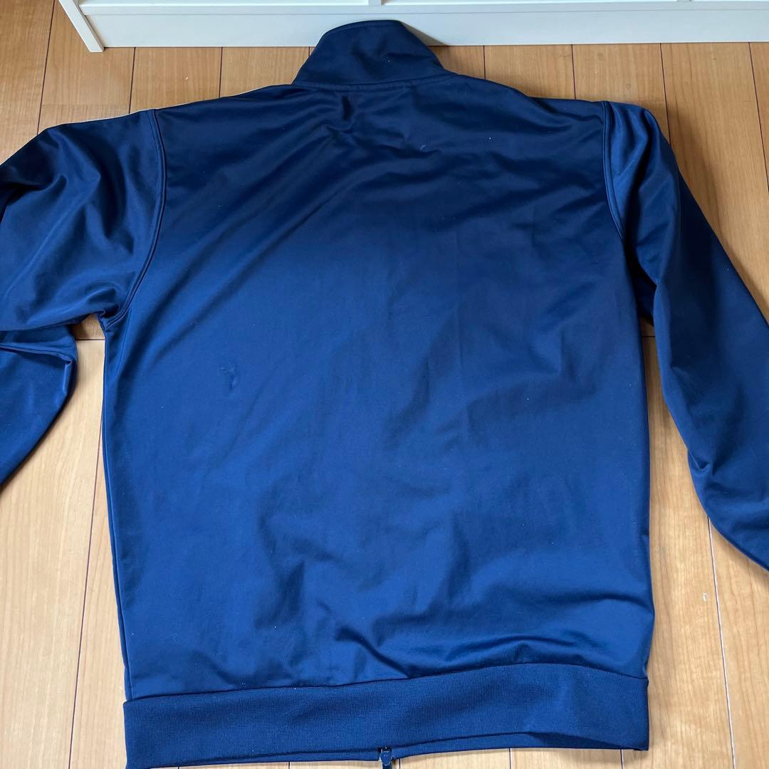 adidas ネイビー トラックジャケット 3本ライン