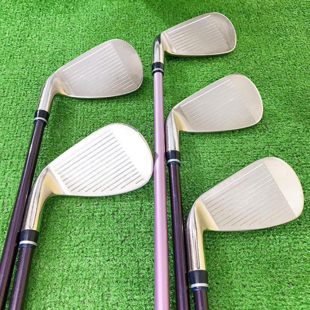 チ38★オノフレディ 5本レディースアイアンセットA LP-414I ONOFF