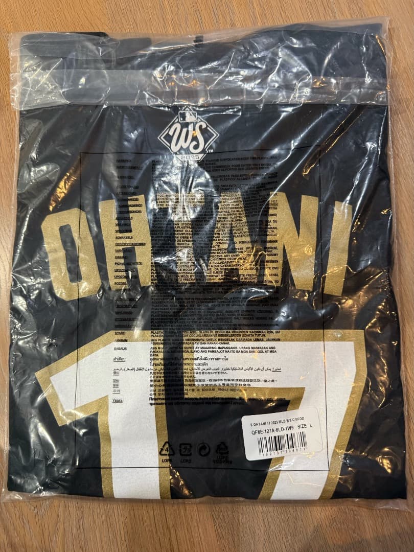 新品 限定 大谷翔平 2025 ワールドシリーズ 優勝記念 Tシャツ Lサイズ