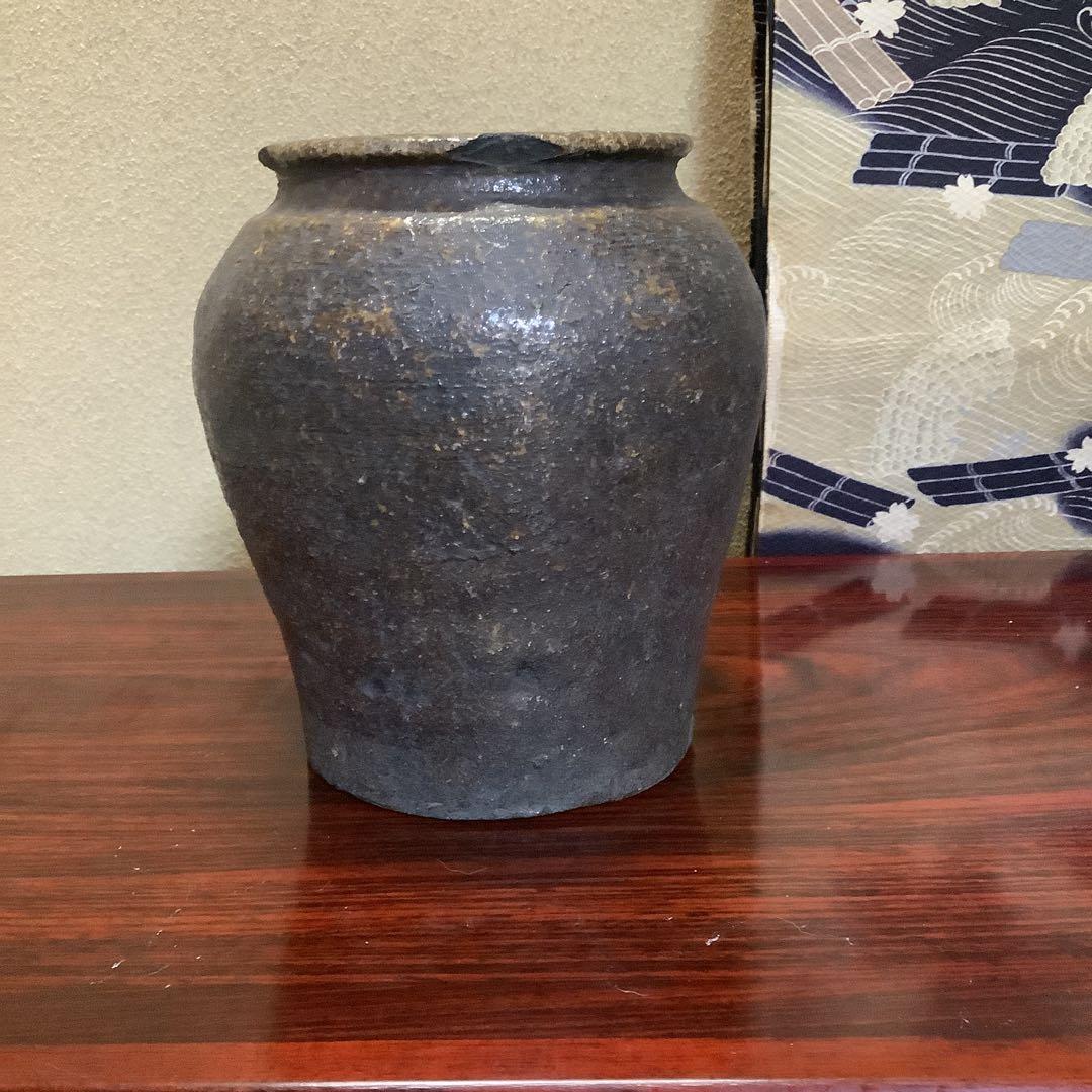 tsusi 　古備前　種壺　古壷　骨董　古美術　古伊万里・丹波・李朝・信楽