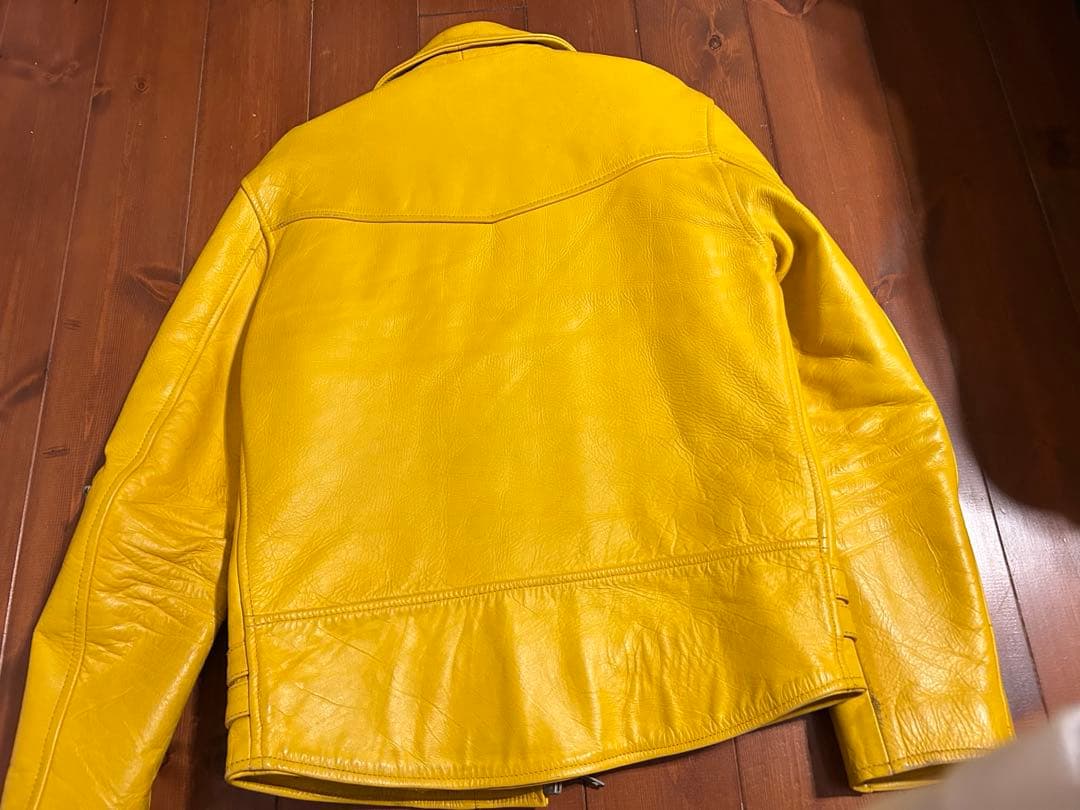 Real Leatherリアルレザー　ダブルライダーズジャケット革ジャン