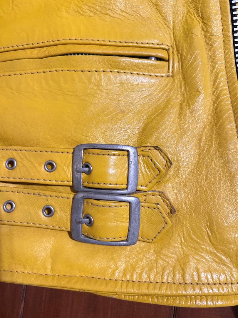 Real Leatherリアルレザー　ダブルライダーズジャケット革ジャン