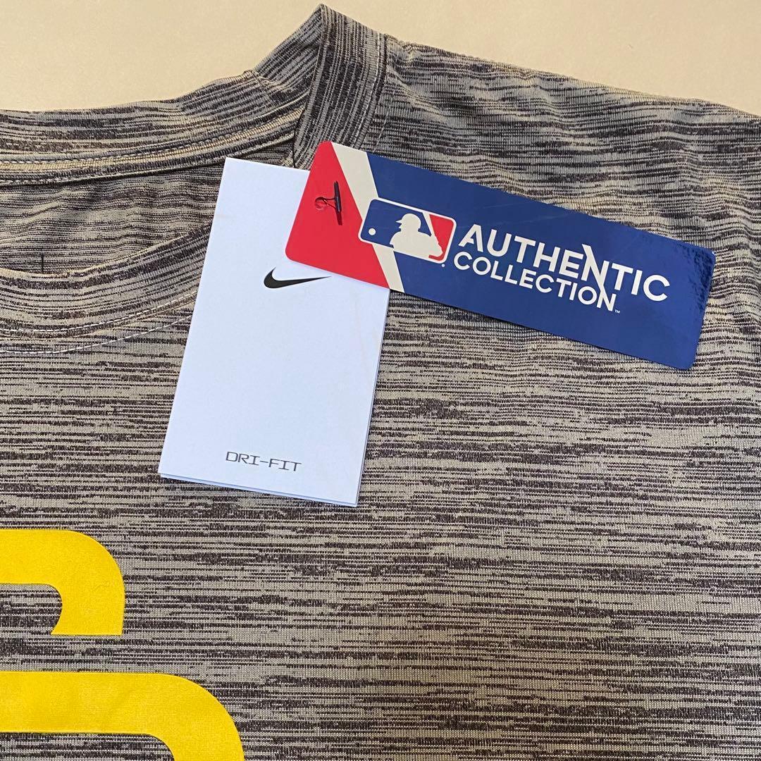 ナイキ　パドレス　Lオーセンティック　ドライTシャツ　タティスダルビッシュ