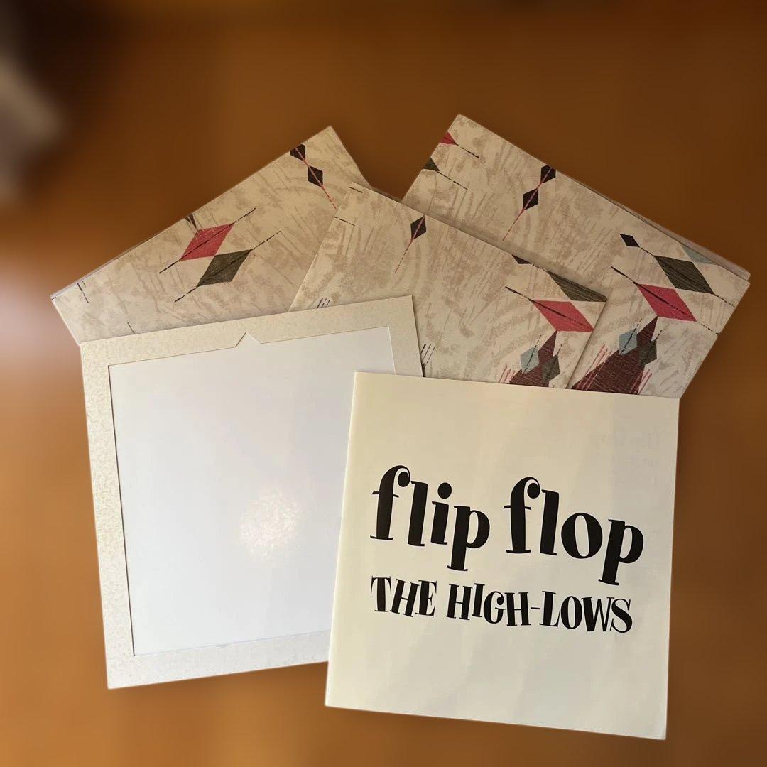 THE HIGH-LOWS／flip flop／レコード