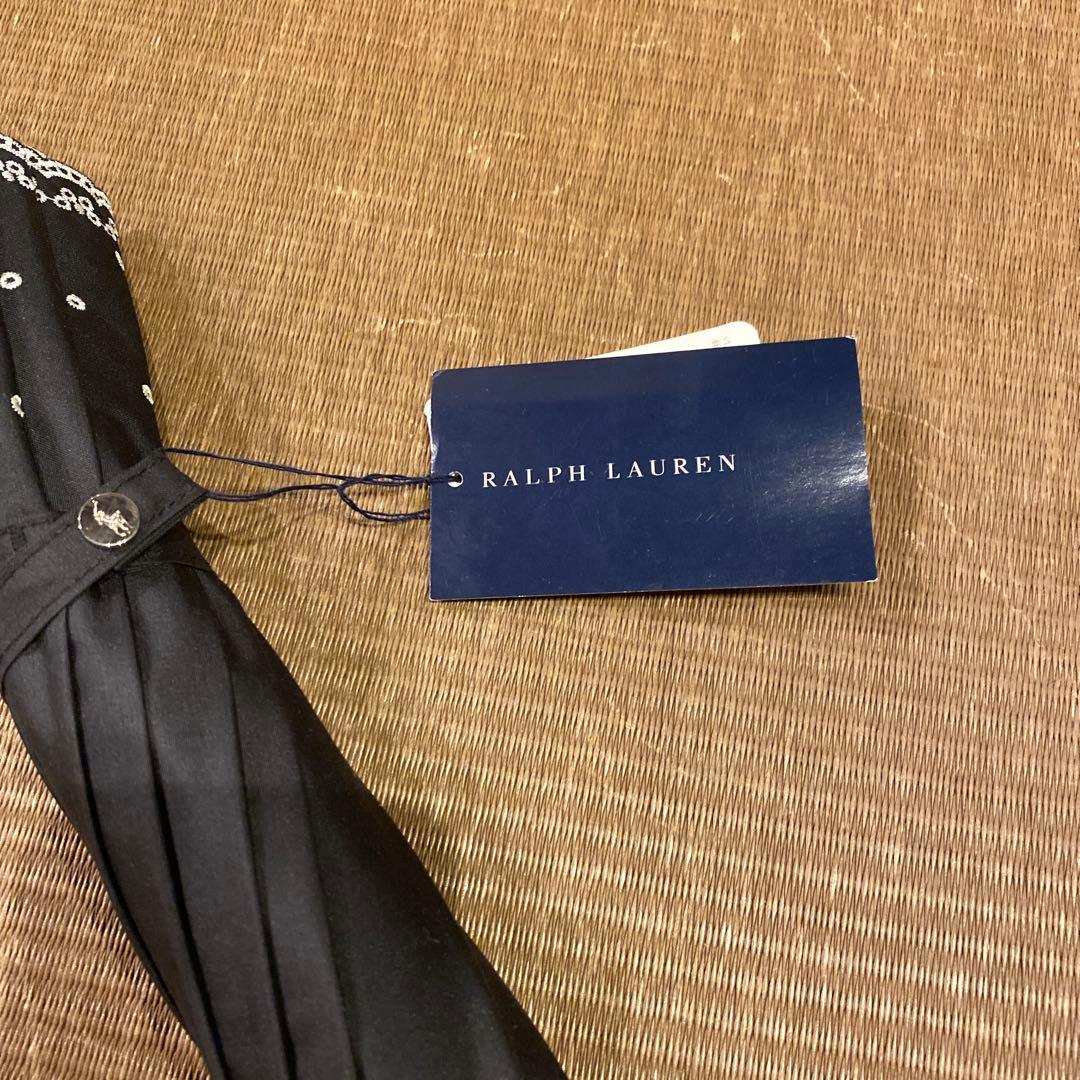 Ralph Lauren ブラックドット傘