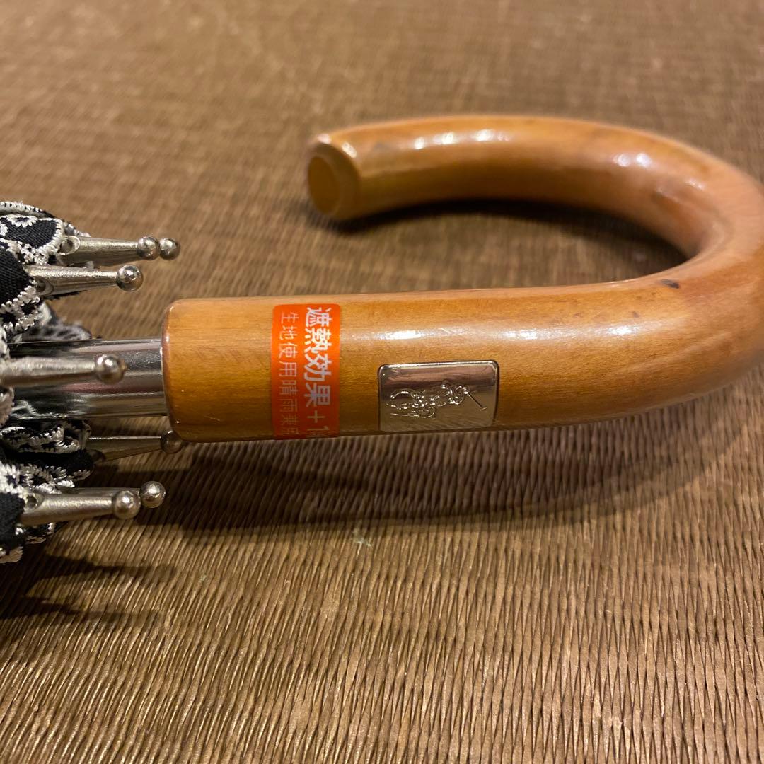 Ralph Lauren ブラックドット傘