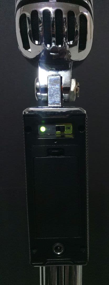 PENTATONIC 赤外線ビンテージマイク ガイコツマイク　スタンド付き