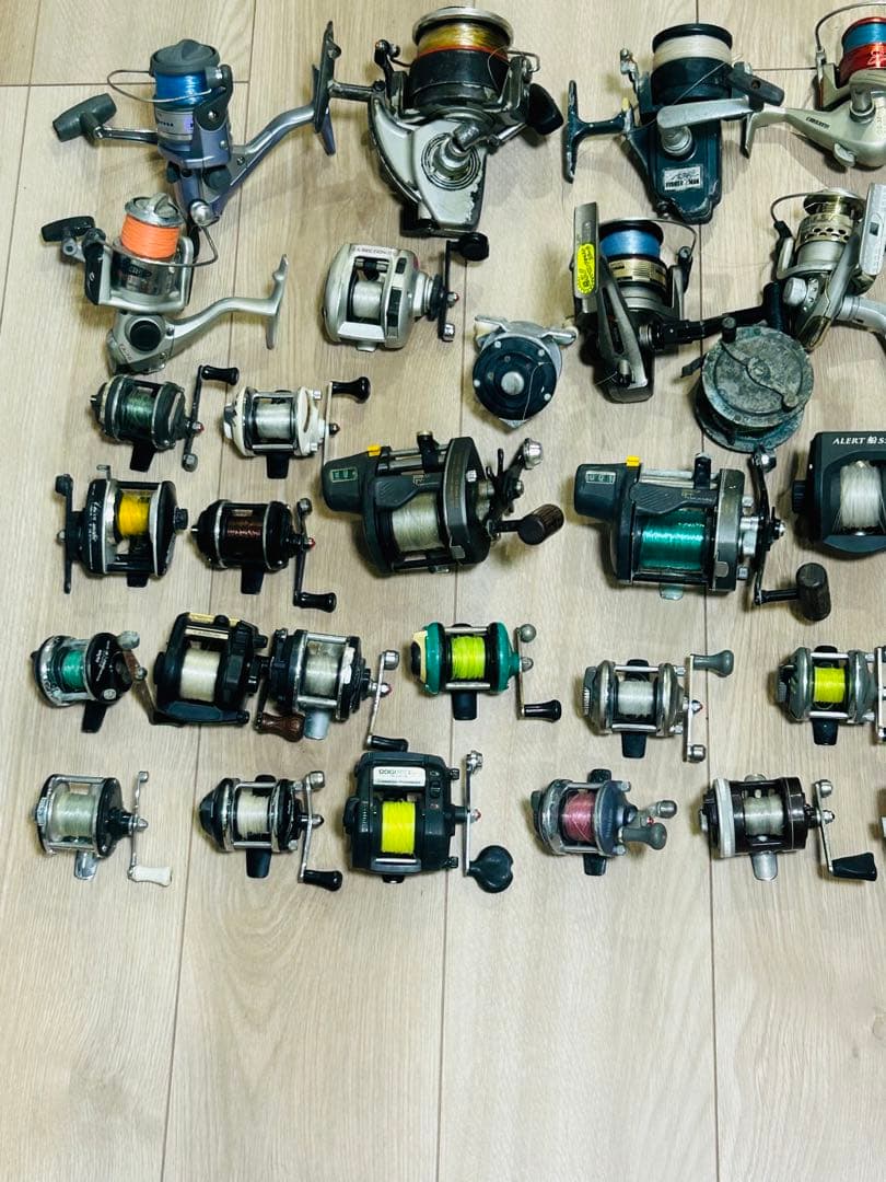 リール多数セット45個　ジャンク