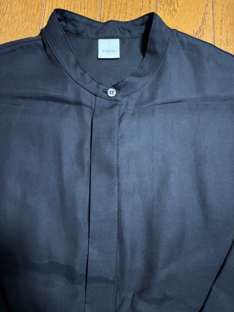 《8日限定お値下げ》かぐれ キュプラコットンシャツワンピース