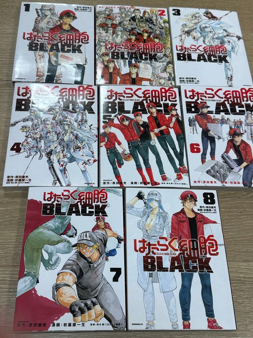 22冊セット　はたらく細胞　はたらく細菌　はたらく細胞BLACK コミックガイド