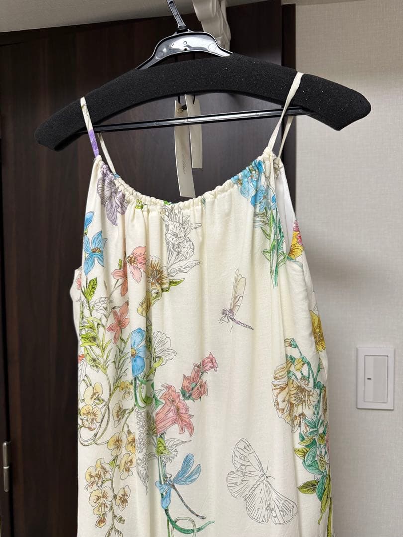 グレースコンチネンタル　ボタニカルティアードドレス