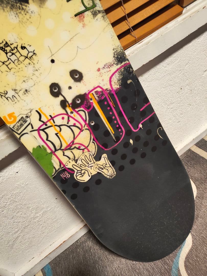 スノーボード　板　バートン　148センチ　キャンバー