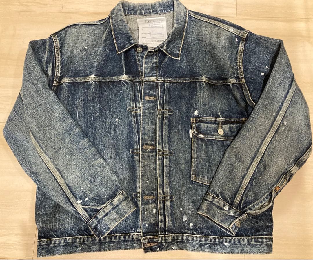 New Manual キャプテンサンシャイン デニムジャケット1ST Gジャン