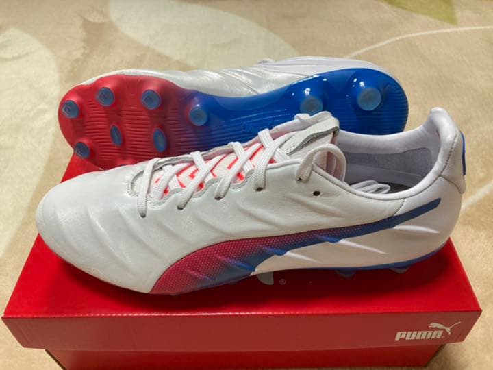 新品 プーマキング プラチナム 21 HG/AG 26.5センチ