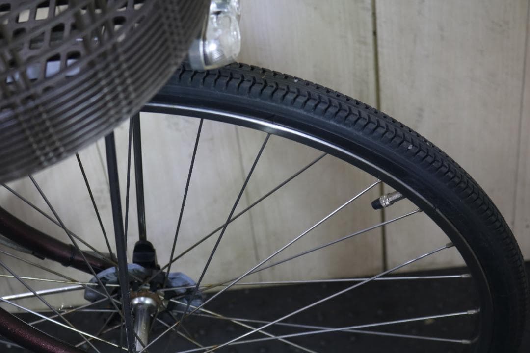 ブリヂストン アシスタ リチウム A6L40 4AH 26型 3段 LED 茶色