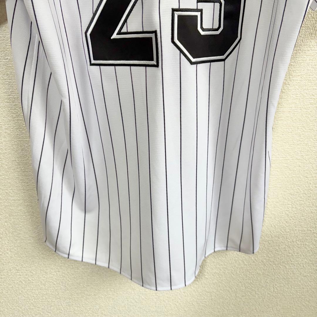 【超美品】千葉ロッテマリーンズ　石川慎吾　レプリカユニフォーム　Lサイズ