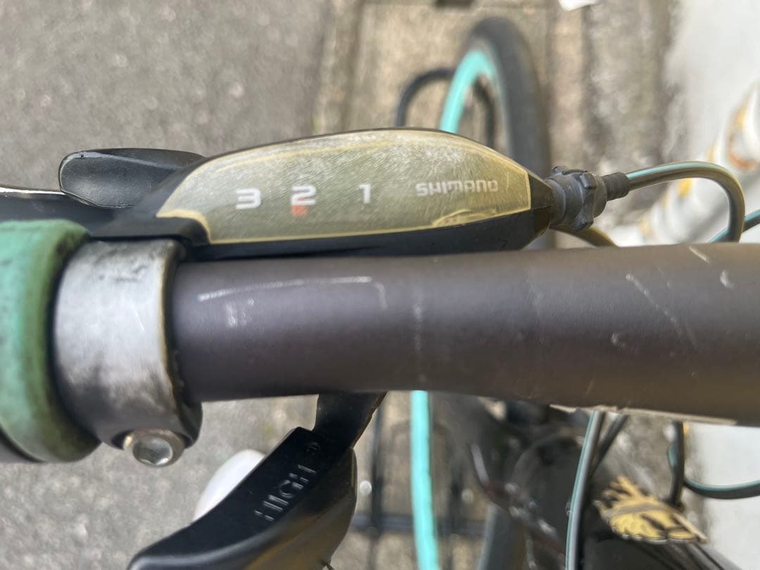 【けんいちせ】Bianchi ROMA 4 クロスバイク ブラック アルミ