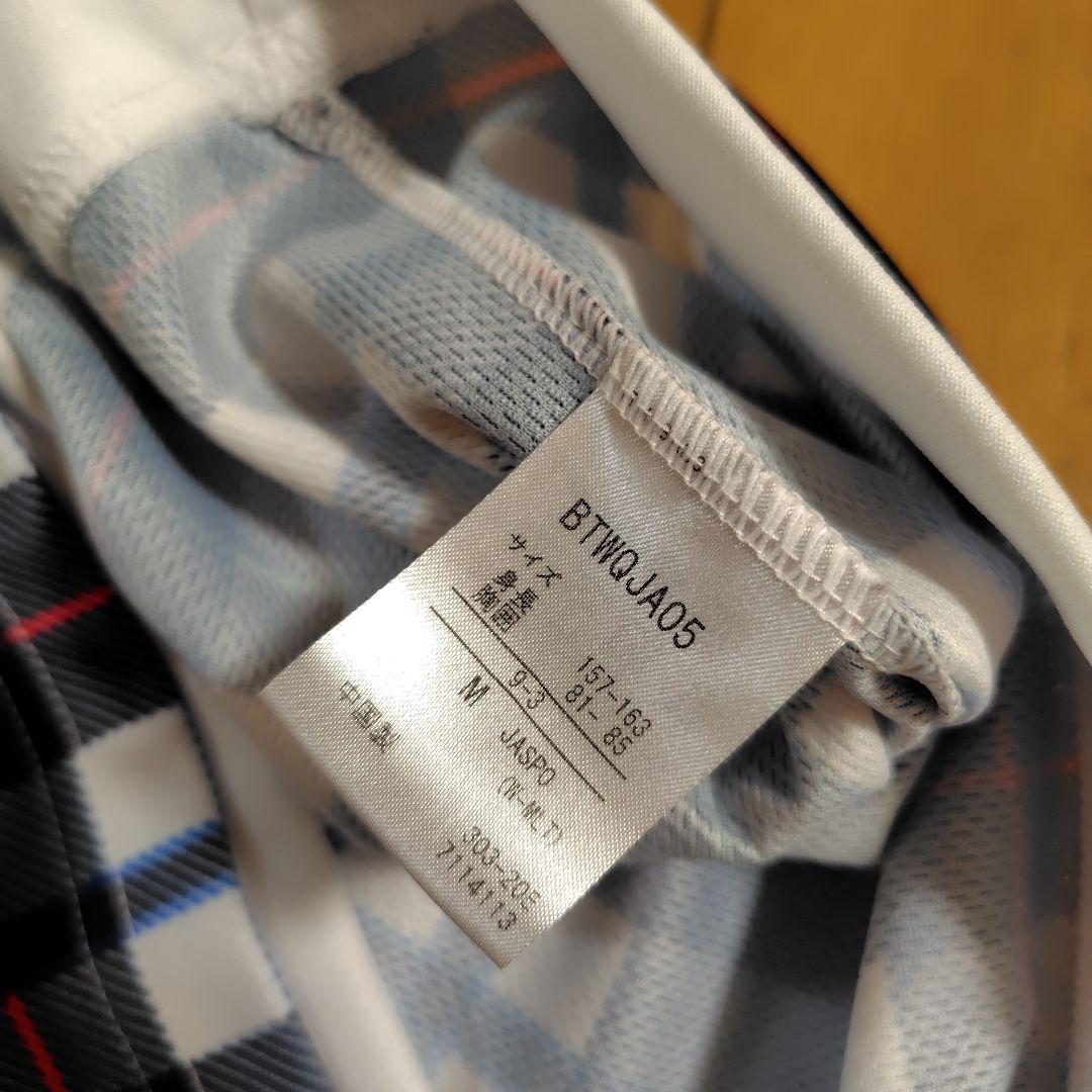 バボラレディースチェック柄テニスウェア セットアップ