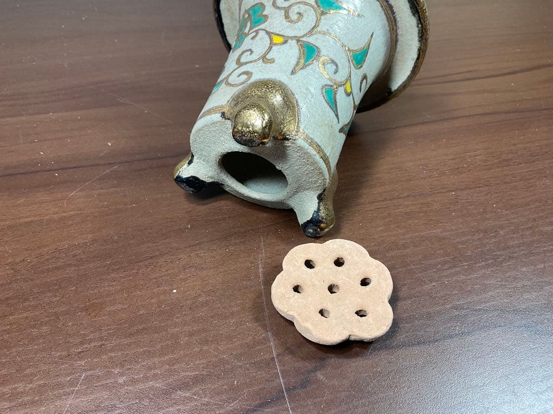 ③「昔の蘭鉢　古美術品」万年青鉢盆栽鉢植え