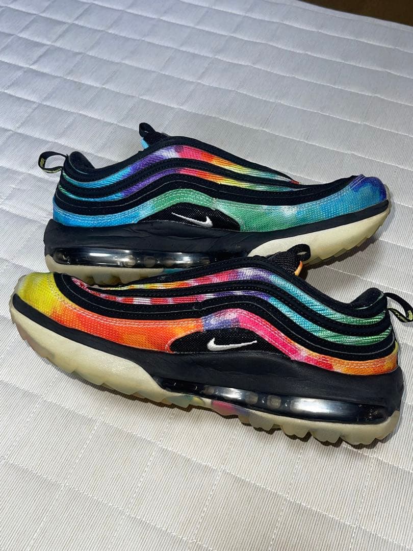 エアーマックス97 ゴルフシューズ　限定カラー　25.5 US7.5 中古