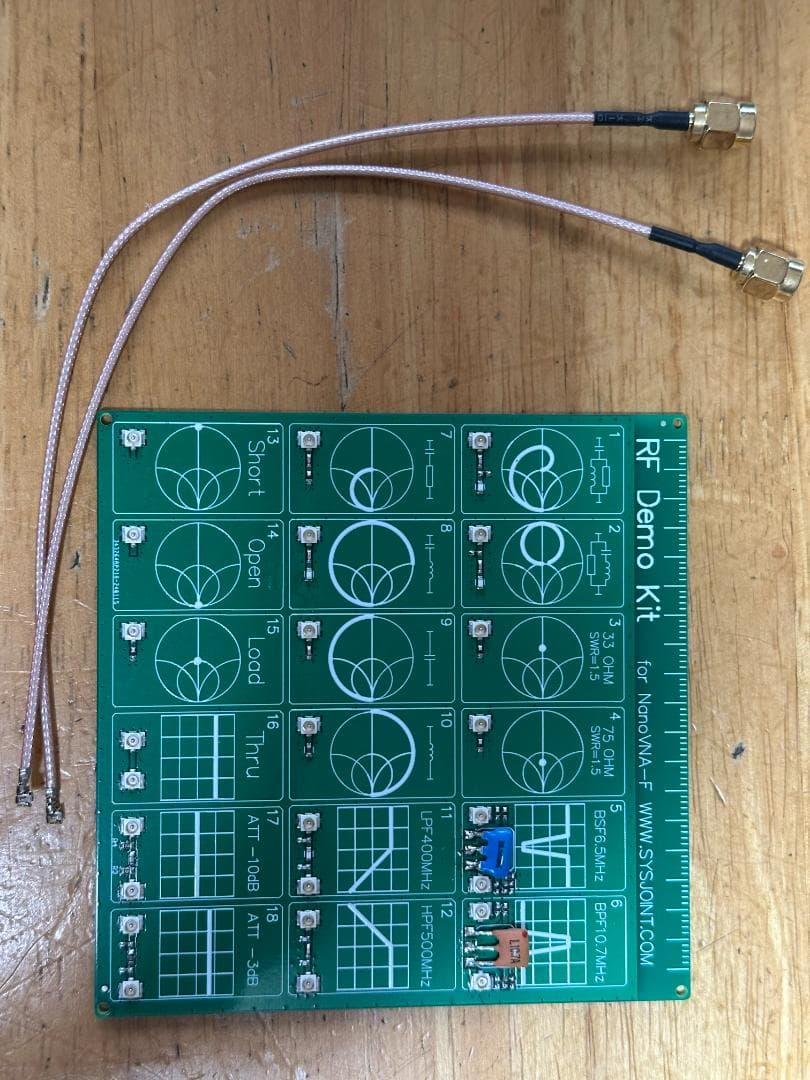NanoVNA-H4 　RF測定器