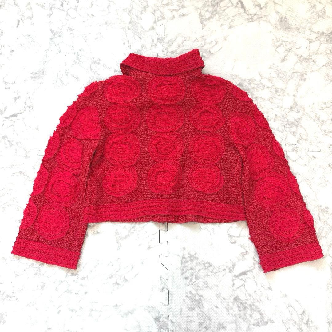 NOKO OHNO ノコオーノ プリーツ ジャケット 赤 40