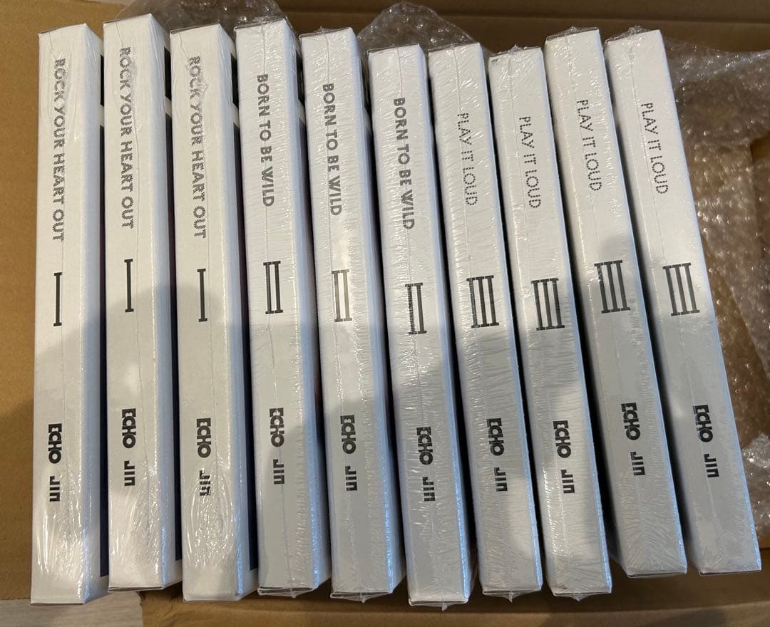 ＢＴＳ　ＪＩＮ　ECHO 三形態まとめ売り（新品未開封／抜けナシ）計10個