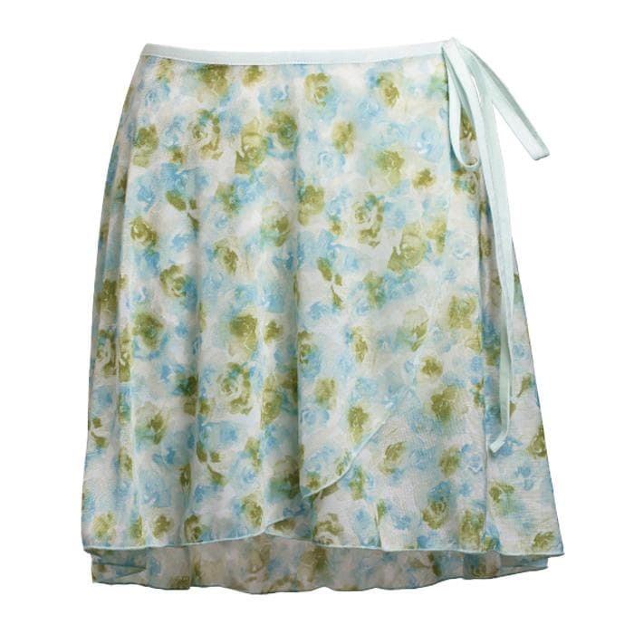 バレエ 巻きスカート 花 ラップ 新品 日本製 大人 レディース ジョーゼット