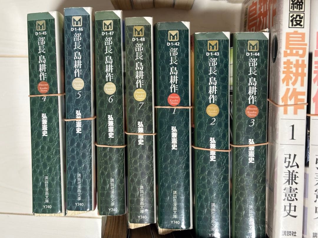 【裁断済】島耕作 学生/ヤング/係長/課長/部長/取締役/常務/専務/社長/会長