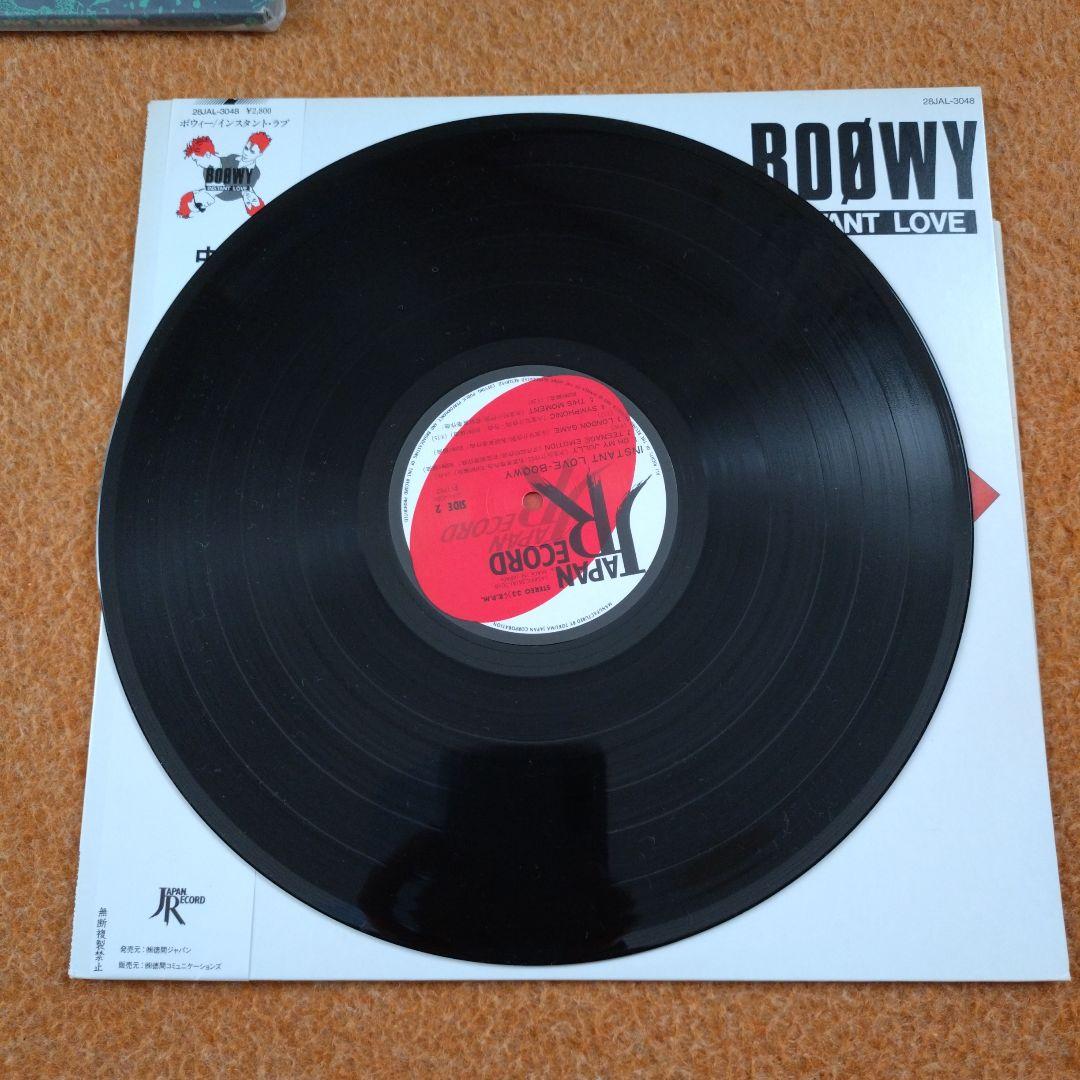 boowy GIGS JUST A HERO TOUR　他　レコード　氷室　布袋