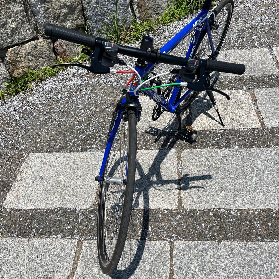 直接可 GIOS ジオス AMPIO アンピーオ ブルー サイズ51 スタンド付