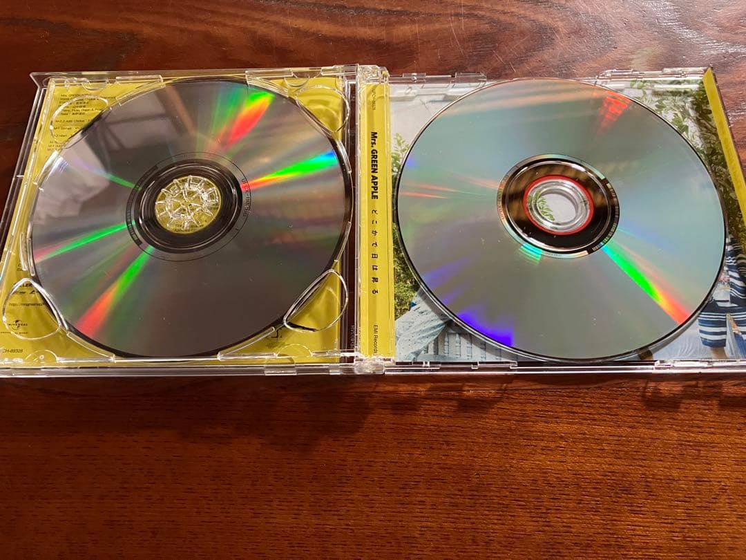 正規品 Mrs. GREEN APPLE どこかで日は昇る 初回限定盤 ミセス
