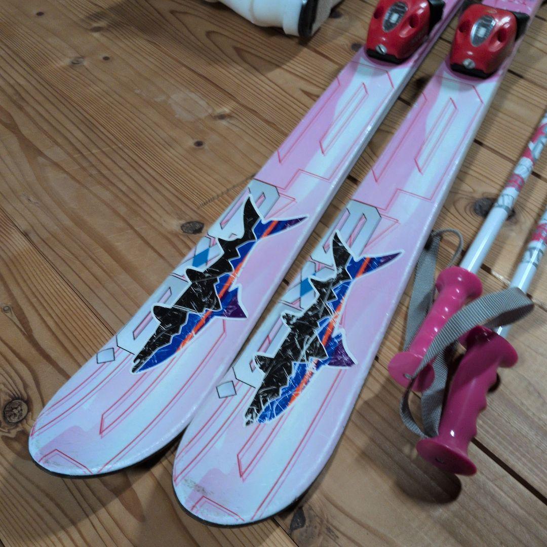 子供用カービングスキーセット ジュニアスキーセット