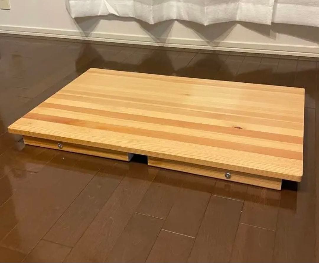 無印良品 パイン材ローテーブル折りたたみ式