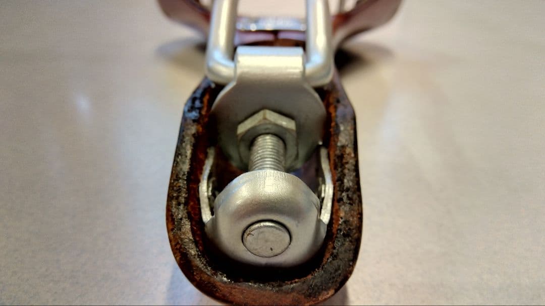 BROOKS レザーサドル ブラウン