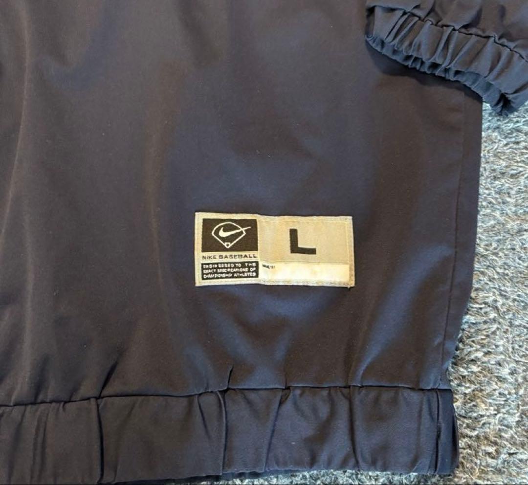【値下げ不可】NIKE ナイキ ベースボール ウインドブレーカー Vジャン 野球
