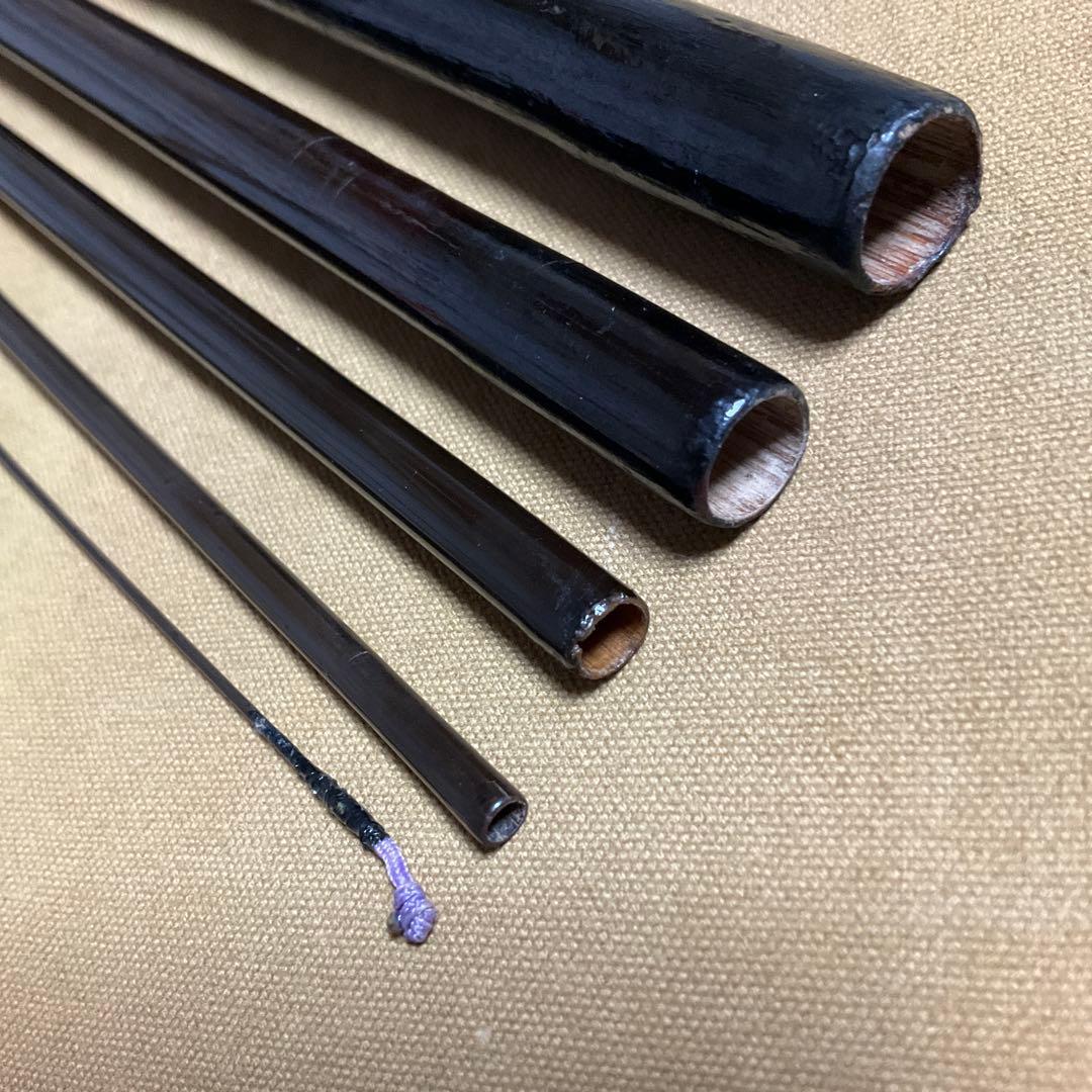 ヘラブナ、竹竿、和竿、並継竿、南州（442cm）訳アリ