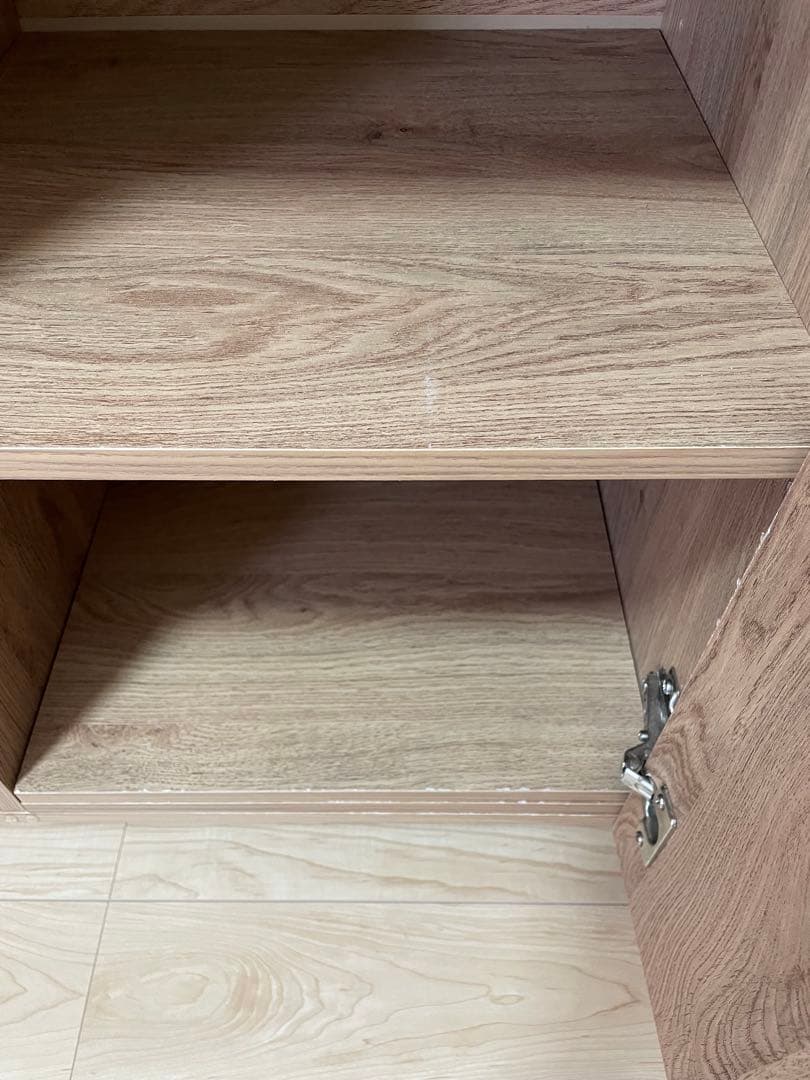 [幅120] ラタン調キャビネット リビングボード LOWYA ロウヤ