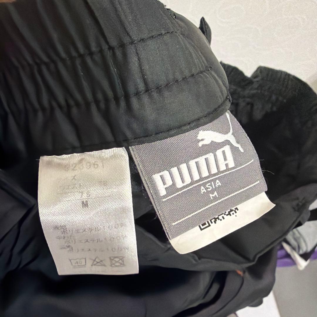 PUMA ゴルフウェアブラック/オレンジ