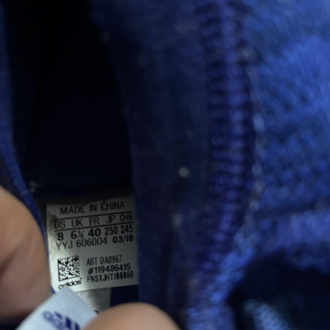 adidas PUREBOOST X ブルー シューズ　25センチ